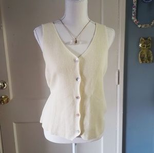 Vintage ♡ 90s Woolrich Knit Button Sweater Vest